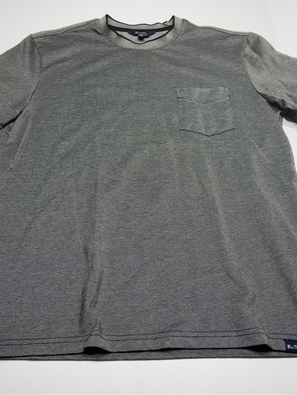 Ben Sherman Heather Gray Short-Sleeve Pocket Tee